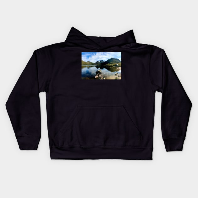 Cradle Mountain ~ Tasmania ~ Australia      (Jigsaw Puzzle) Kids Hoodie by Alchersone-Art